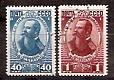 СССР, 1949, №1373-74, С.Макаров, серия из 2-х марок, (.)...-миниатюра